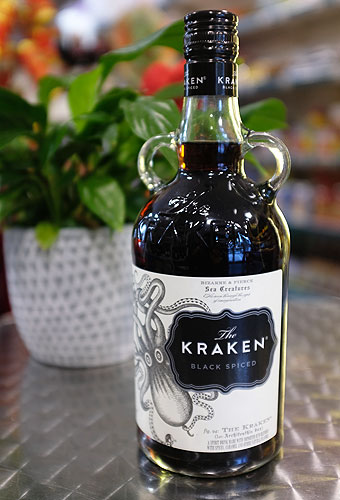 Rhum des Caraibes KRAKEN Black Spiced Rum Six-fours